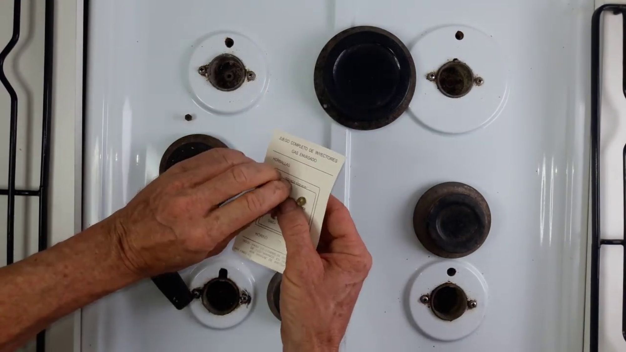 Cambio de inyectores calefont y cocina